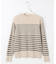 【洗える】SOFT TOUCH WOOL ボーダー ニット