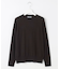 【洗える】SOFT TOUCH WOOL 立ち襟 ニット