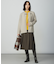 【洗える】SOFT TOUCH WOOL 立ち襟 ニット