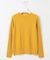 【洗える】SOFT TOUCH WOOL 立ち襟 ニット