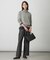 CASHMERE BLEND 襟付き ニット