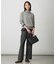 CASHMERE BLEND 襟付き ニット