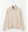 【洗える】CASHMERE BLEND 襟付き ニット