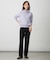 CASHMERE BLEND 襟付き ニット