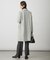 ショートビーバー ロング丈 ステンカラー コート