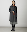 ショートビーバー ロング丈 ステンカラー コート