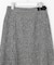 ウールシルク ハウンドトゥース フレア スカート