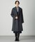 Pureラムウール ダブル ロングコート