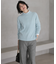 WOOL BLEND AIR ハイネック ニット