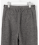シルクネップツイード スレート パンツ