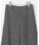 シルクネップツイード クロップド パンツ