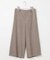 シルクネップツイード クロップド パンツ