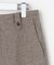 シルクネップツイード クロップド パンツ