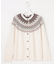 FAIR ISLE ニット カーディガン