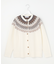 FAIR ISLE ニット カーディガン