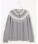 FAIR ISLE ニット カーディガン