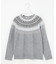 FAIR ISLE ラウンドネック ニット