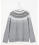 FAIR ISLE ラウンドネック ニット