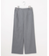 セルロースシャンブレー セミワイド パンツ