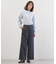 セルロースシャンブレー セミワイド パンツ