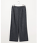 セルロースシャンブレー セミワイド パンツ