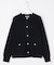 ORGANIC GASS COTTON クルーネック カーディガン