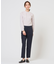 【WEB限定カラーあり】セルロースリネンストレッチ テーパード パンツ