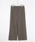 セルロースリネンストレッチ セミワイド パンツ