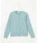 BASIC HT COTTON クルーネック カーディガン