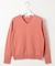 HIGH GAUGE BASIC Vネック ニット