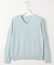HIGH GAUGE BASIC Vネック ニット