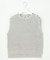【WEB限定カラーあり・プラスワンアイテムに】LINEN COTTON ニット ベスト