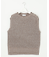 【WEB限定カラーあり】LINEN COTTON ニット ベスト