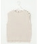 【WEB限定カラーあり・プラスワンアイテムに】LINEN COTTON ニット ベスト