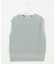 【WEB限定カラーあり・プラスワンアイテムに】LINEN COTTON ニット ベスト