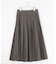 【WEB限定カラーあり】TC ライトタンブラー プリーツ スカート