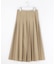 【WEB限定カラーあり】TC ライトタンブラー プリーツ スカート