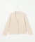 【昨年ご好評・オンオフ使える・冷房対策に】Cotton Acetate ニット ジャケット