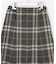 ブロックチェックジャガード フレア スカート