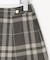 ブロックチェックジャガード フレア スカート