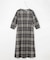 ブロックチェックジャガード ワンピース