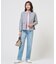 【WEB限定カラーあり・一枚で着映え】COTTON TEX シャツ ブラウス