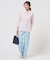 【WEB限定カラーあり】コンパクトエステネージュ シャーリング シャツ ブラウス