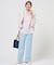 【WEB限定カラーあり】コンパクトエステネージュ シャーリング シャツ ブラウス