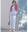 【WEB限定カラーあり】コンパクトエステネージュ シャーリング シャツ ブラウス