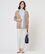 【WEB限定カラーあり】コンパクトエステネージュ シャーリング シャツ ブラウス