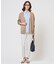 【WEB限定カラーあり】コンパクトエステネージュ シャーリング シャツ ブラウス