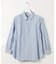 【WEB限定カラーあり】コンパクトエステネージュ シャーリング シャツ ブラウス