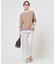 【WEB限定カラーあり】コンパクトエステネージュ シャーリング シャツ ブラウス