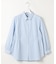 【WEB限定カラーあり】コンパクトエステネージュ シャーリング シャツ ブラウス